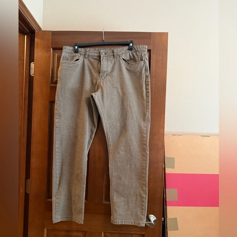 English Laundry Brown/Gray Denim Trousers 40/32